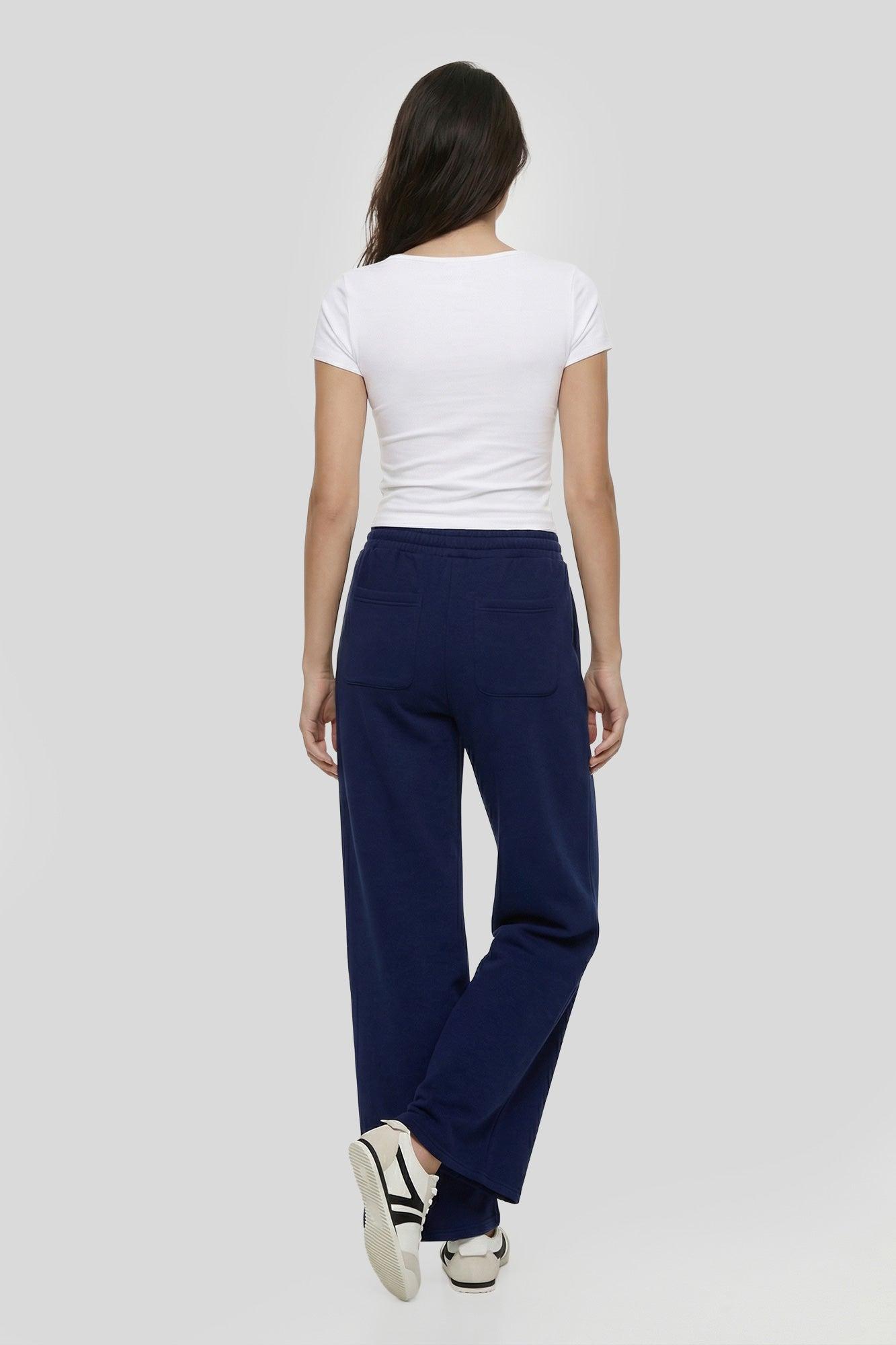 Fleece Ultra Wide Leg Sweatpant Female Product Image