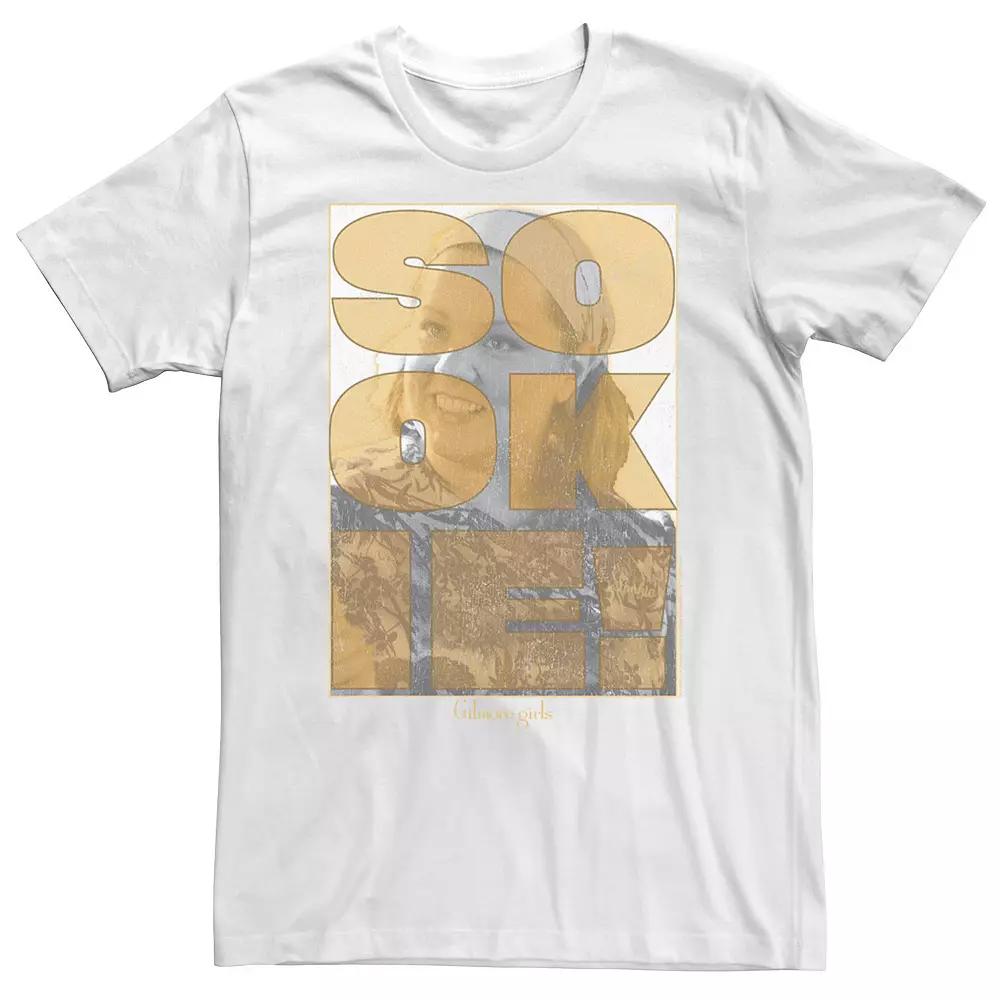 Big & Tall Gilmore Girls Sookie Text Overlay Tee, Men's,  Product Image