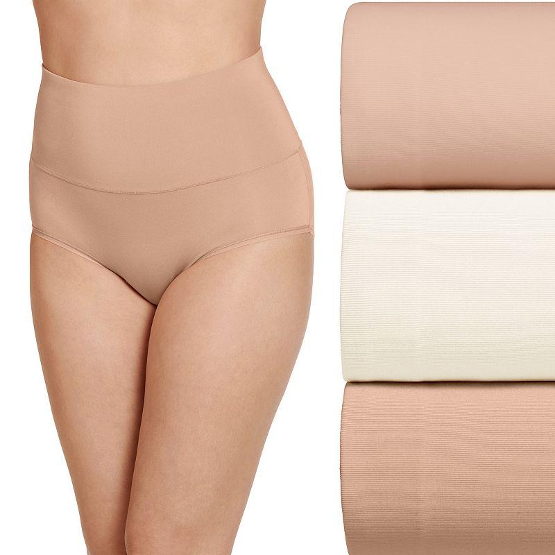Women's Jockey® Skimmies 360° 3-Pack Smoothing Brief Panty Set 1766,  Product Image
