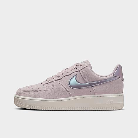 Nike Womens Nike Air Force 1 07 LE Low - Womens Shoes Platinum Violet/Summit White/Light Violet Ore Product Image