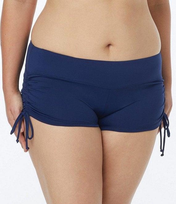 Beach House Plus Size Paloma Beach Solids Blake Adjustable Swim Short Product Image