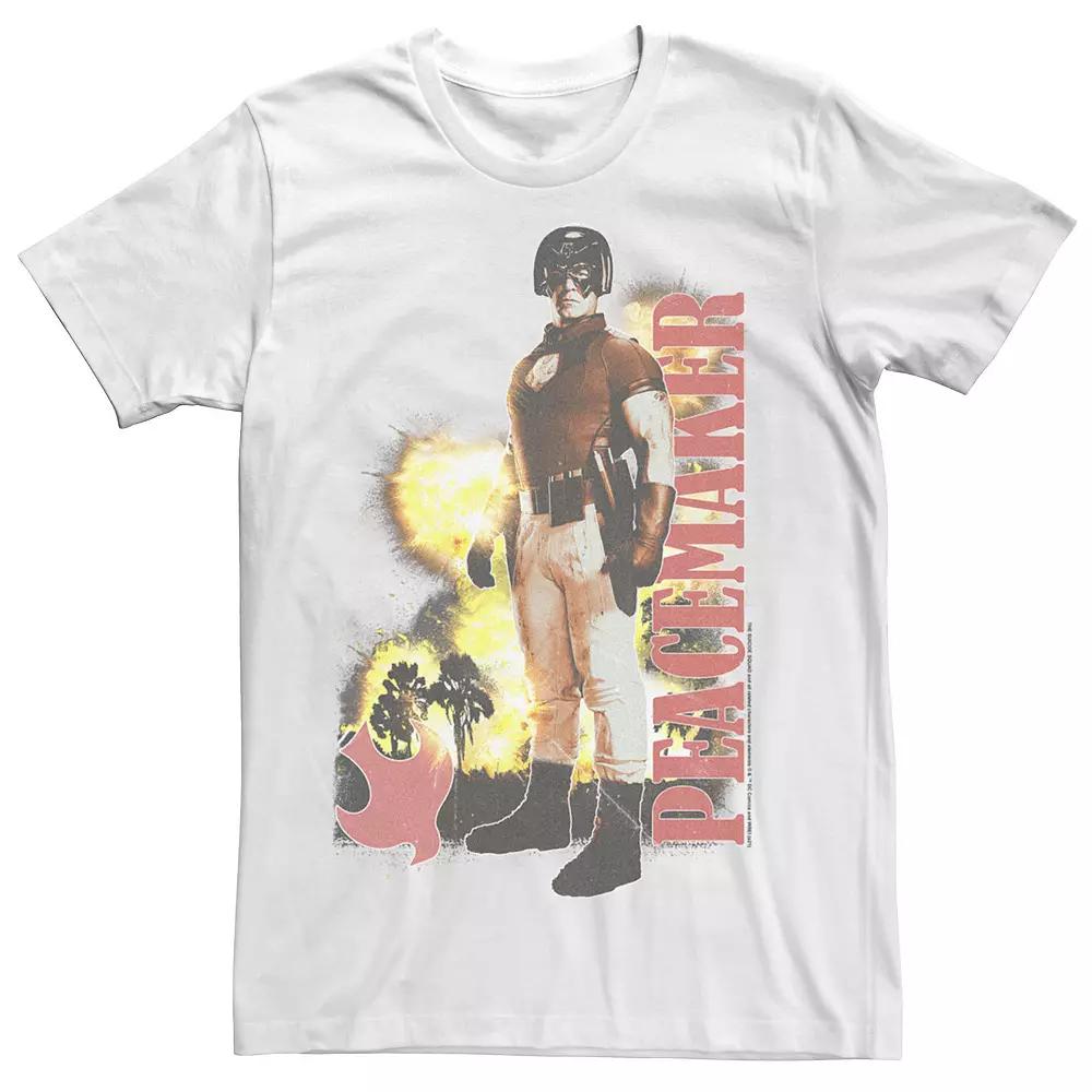 Men's The Suicide Squad Peacemaker Explosion Logo Tee,  Product Image