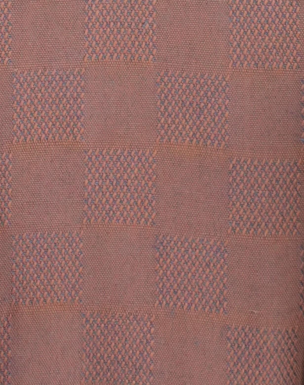 Brown White French Cuff Dress Shirt Set with Tie, Cuff Links and Pocket Square Product Image