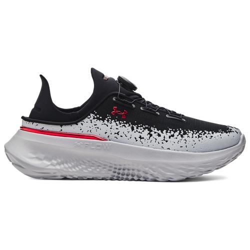 Under Armour Mens UA SlipSpeed Mega Ripstop Running Shoes in White/White Product Image