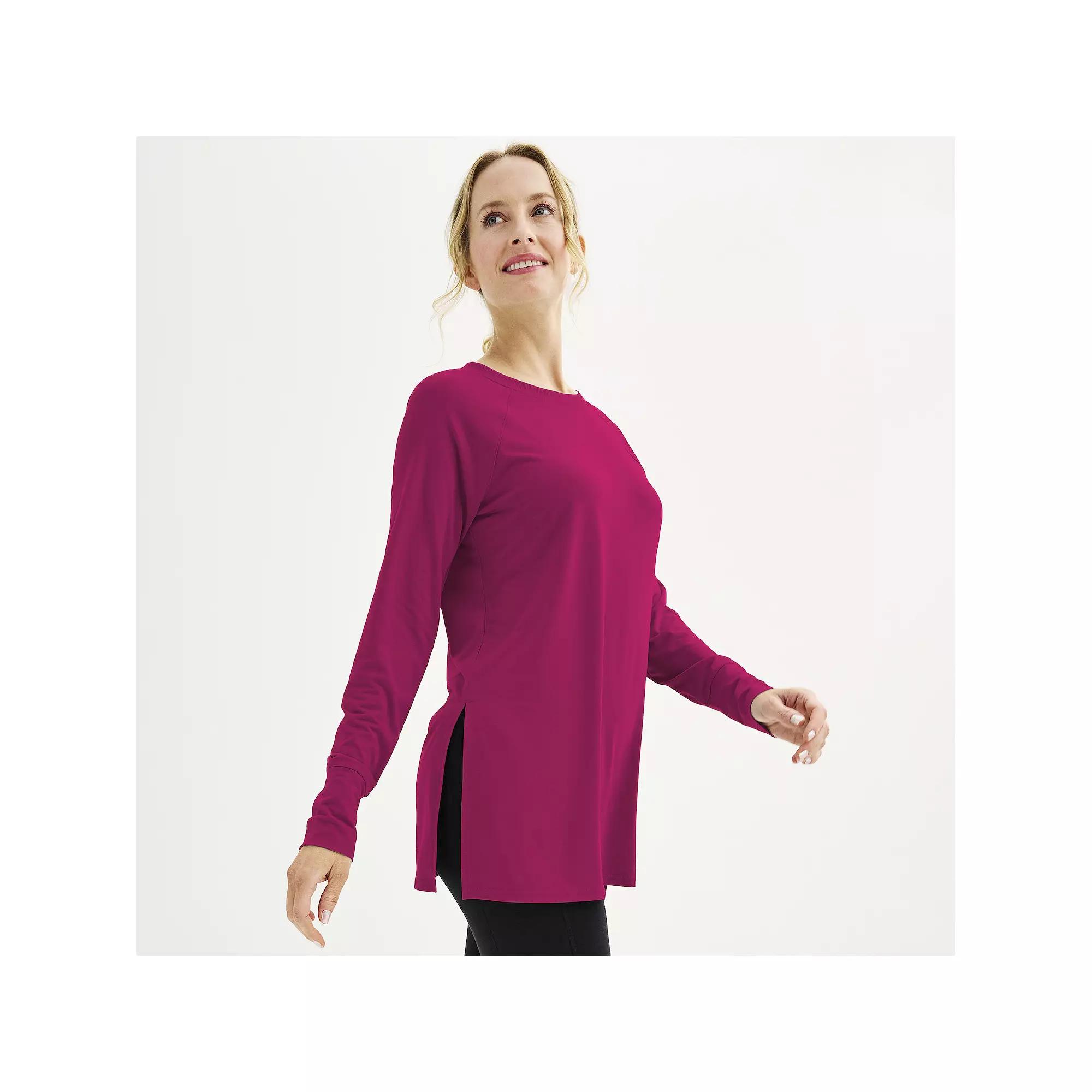 Women's Tek Gear® Long Sleeve Tunic Tee,  Product Image