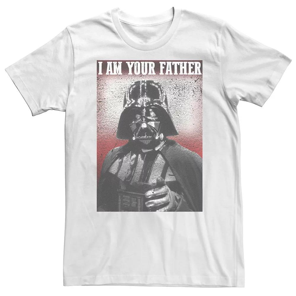 Big & Tall Star Wars Stern Vader I am Your Father Finger Point Tee, Men's,  Product Image