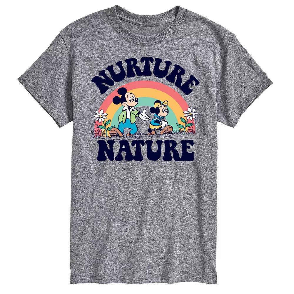 Disney's Mickey Mouse & Friends Men's Nurture Nature Graphic Tee,  Product Image