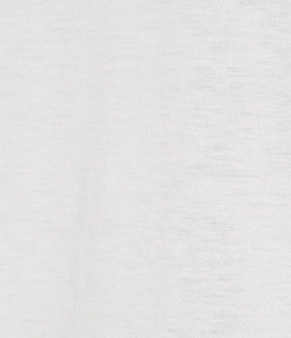 Eileen Fisher Plus Size Organic Pima Cotton Jersey Crew Neck Long Sleeve Tee Shirt Product Image