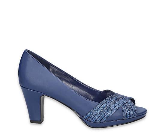 Easy Street Women's Lavish Platform Peep Toe Pumps,  Product Image