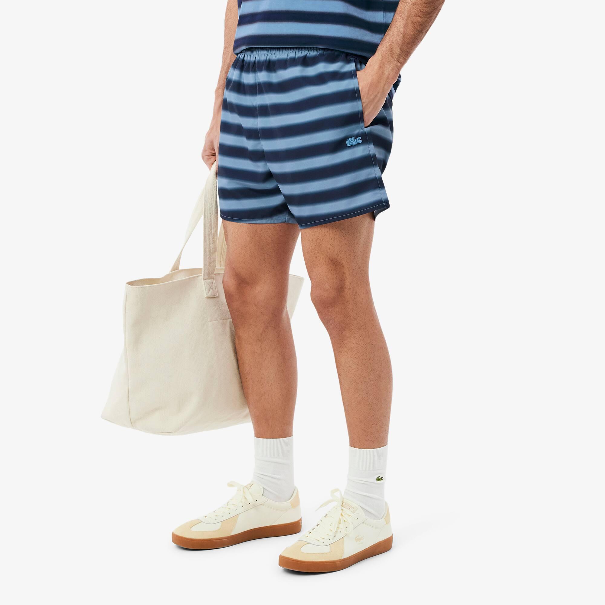 Striped Swim Trunks Product Image