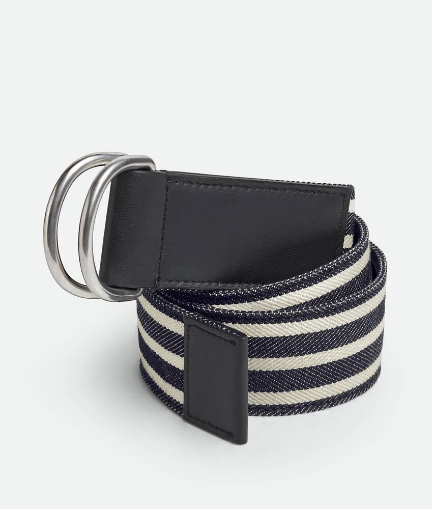 Men's Webbing Nastro Belt in Navy/white/space Product Image