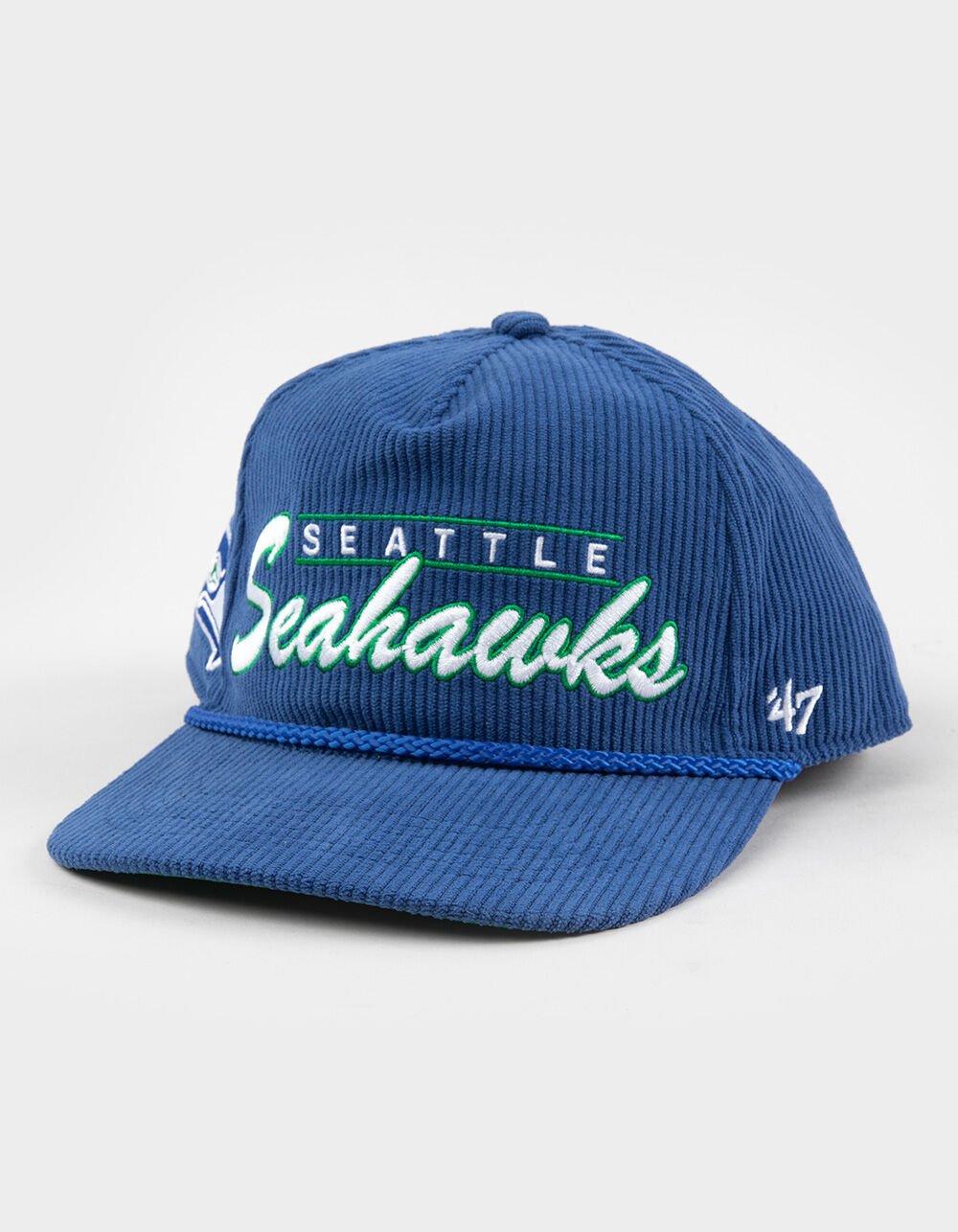 47 BRAND Seattle Seahawks Historic '47 Hitch Snapback Hat - BLUE Product Image