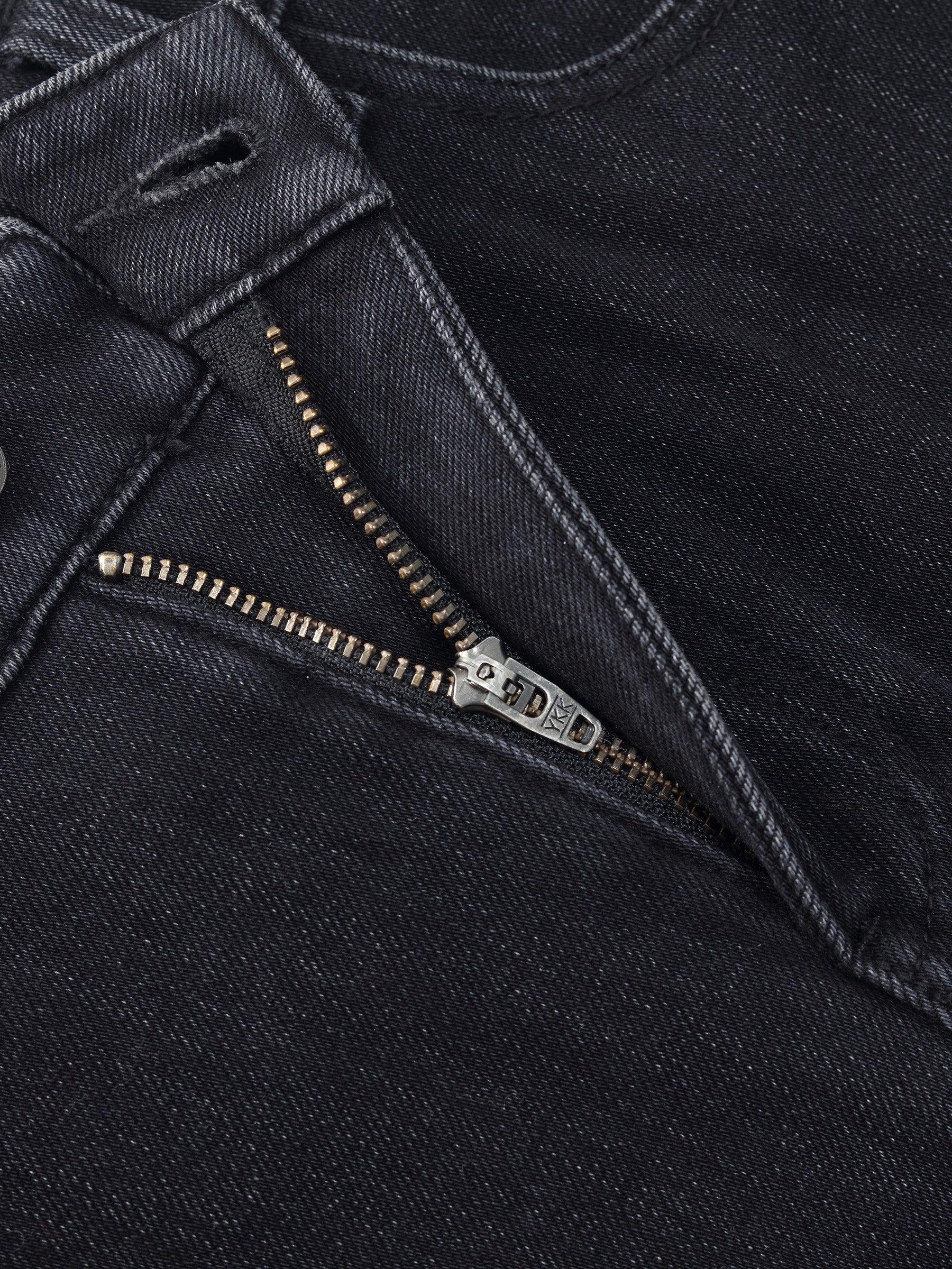 Brushed Denim Women Flared Jeans Product Image