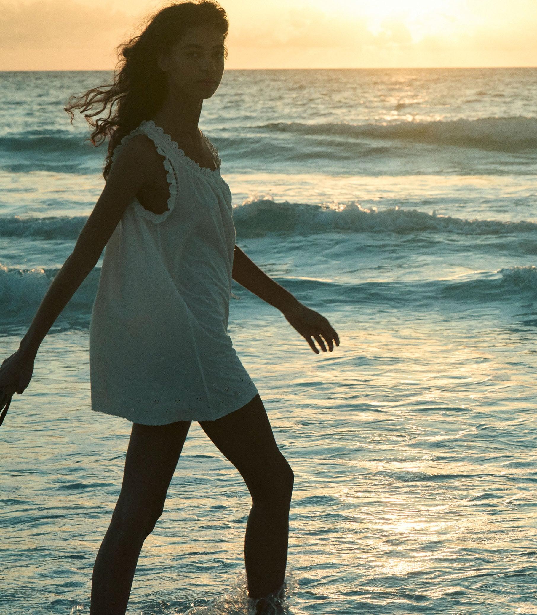 NESSIE DRESS -- SALT Product Image