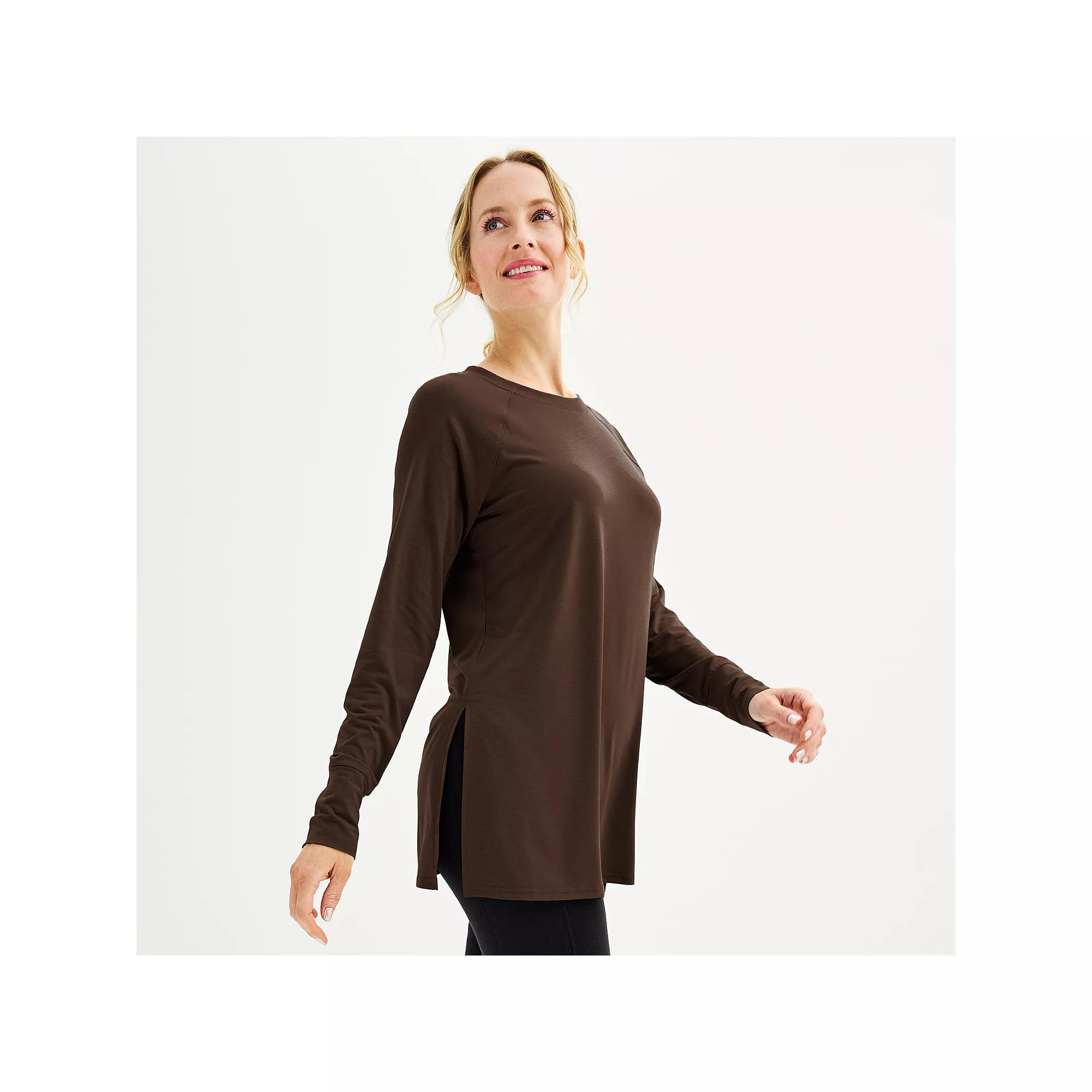 Women's Tek Gear® Long Sleeve Tunic Tee,  Product Image