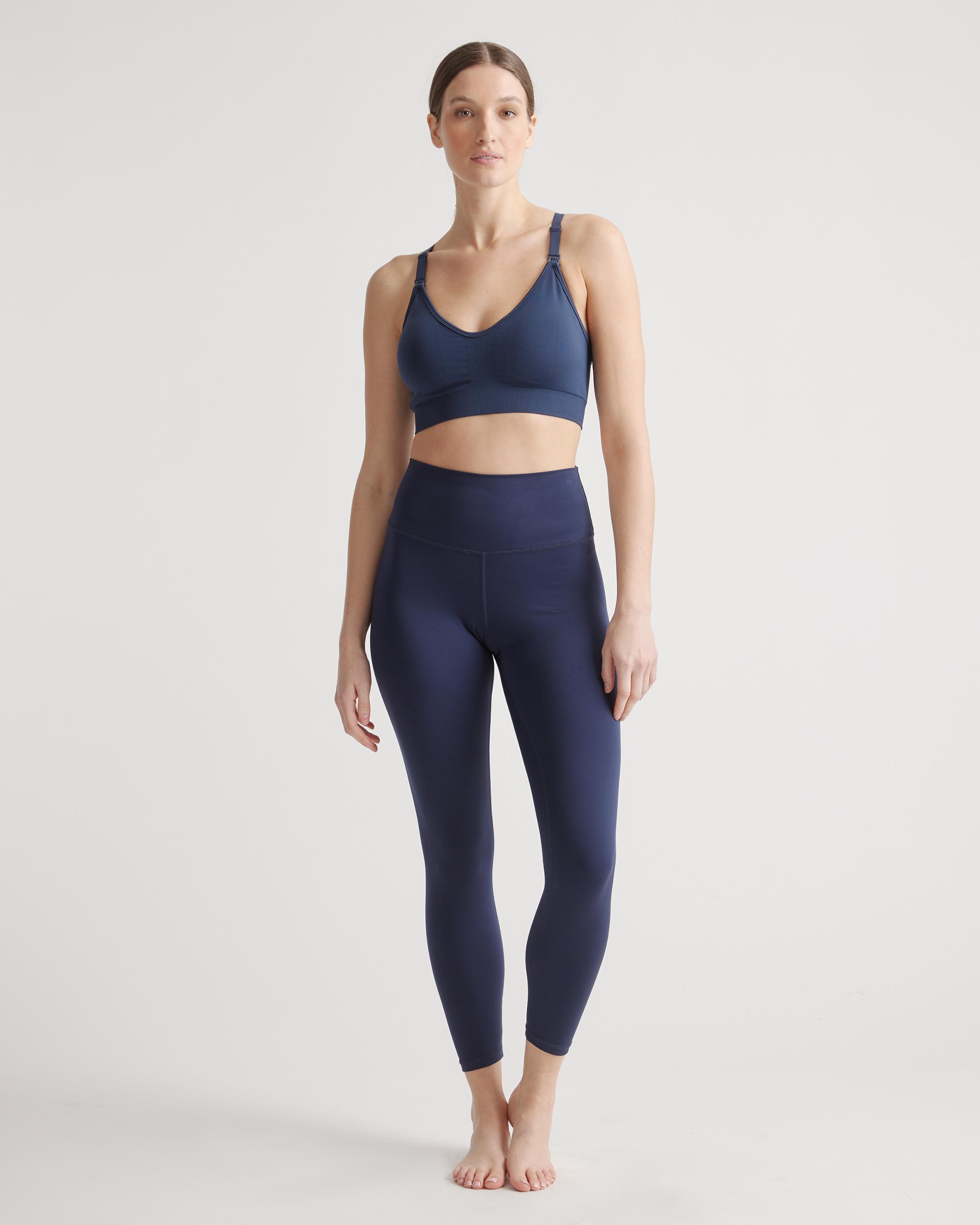 Quince | Women's Seamless Low Impact Maternity & Nursing Sports Bra Size XL, Nylon/Spandex Product Image