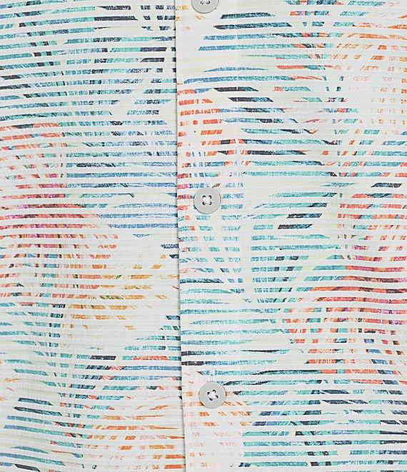 Tommy Bahama IslandZone Costa Wave Positano Palms Short Sleeve Woven Shirt Product Image