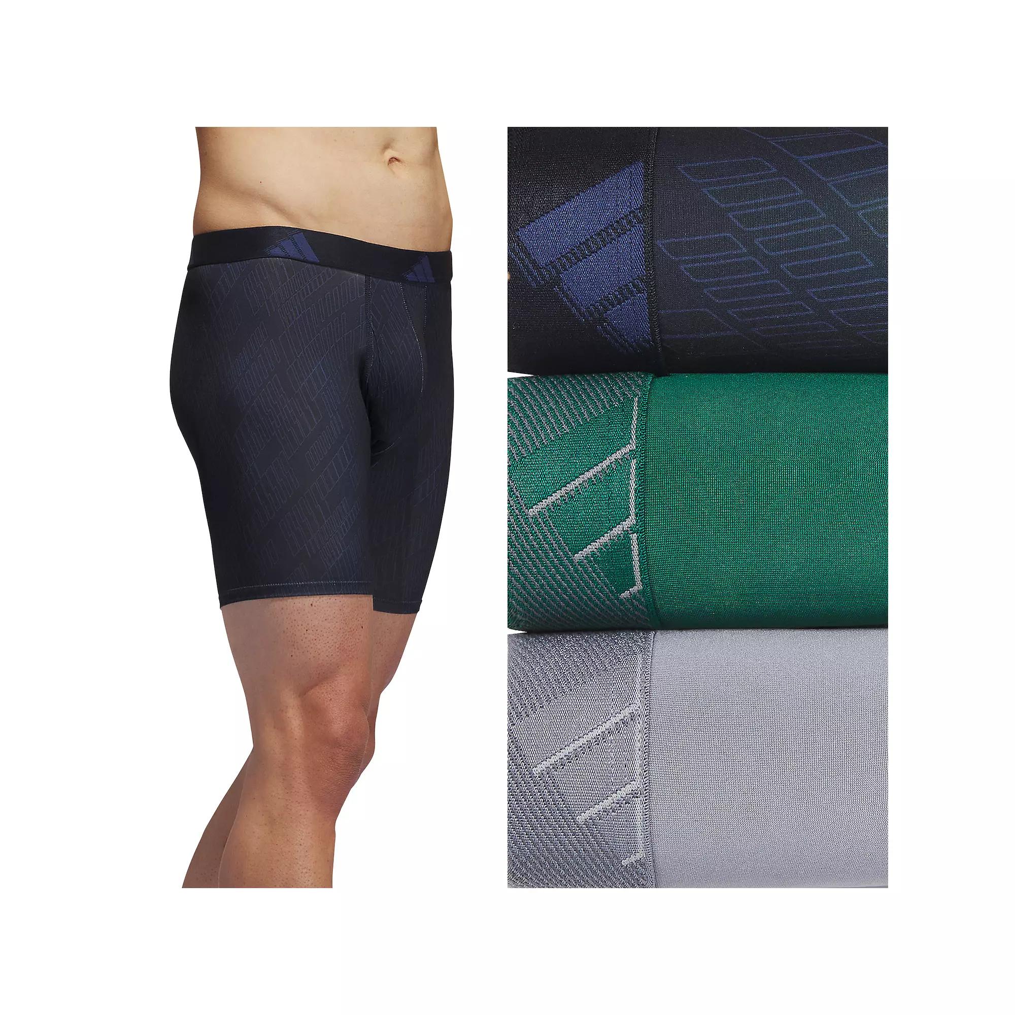 Men's adidas 3-pack Microfiber 5" Boxer Briefs,  Product Image