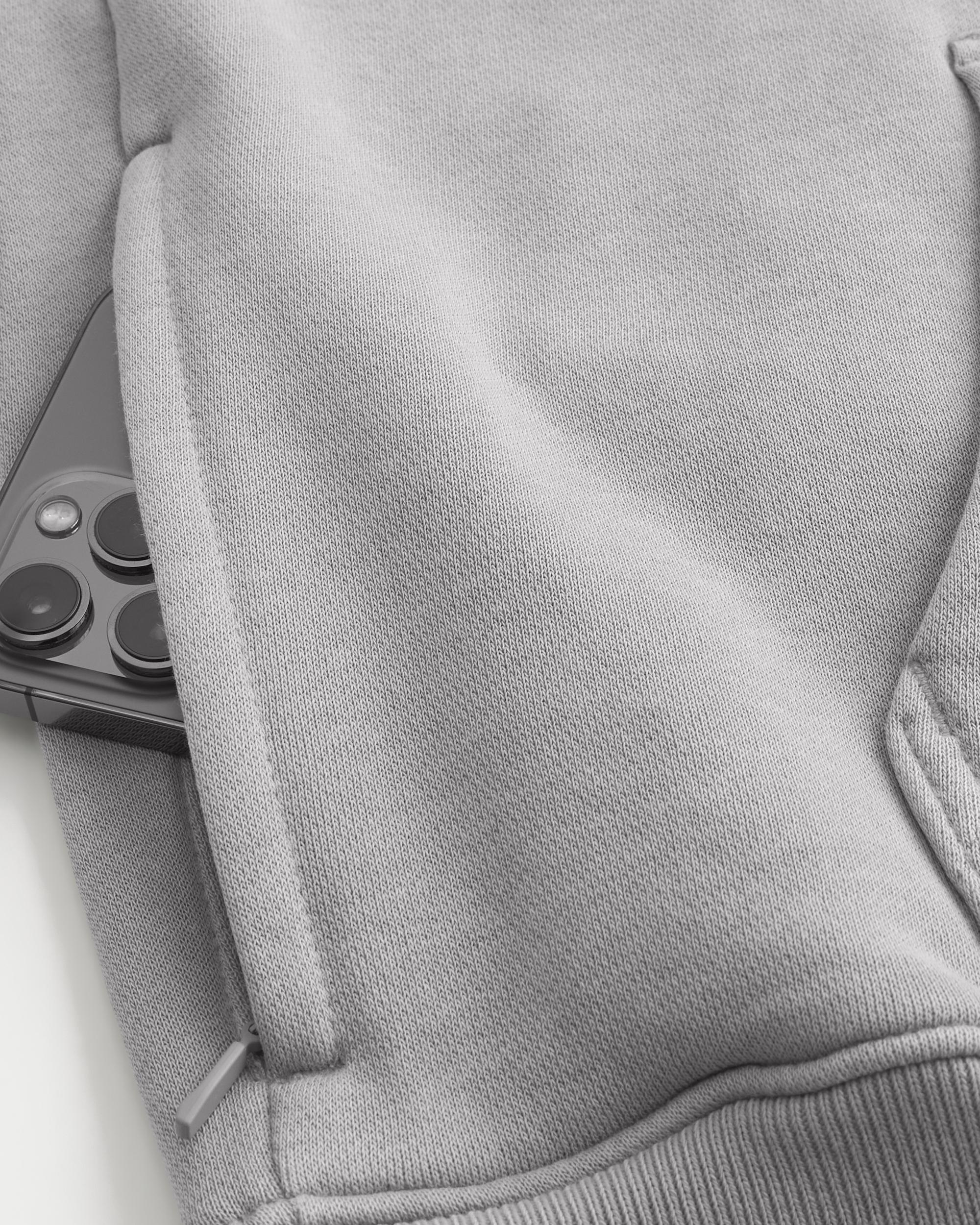 Boxy Washed Hoodie Product Image