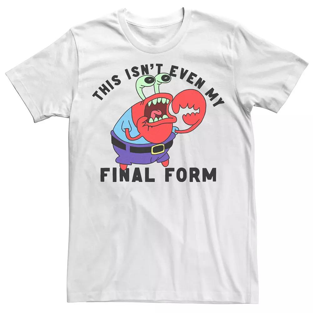 Men's SpongeBob SquarePants Mr. Krabs Isn't Even My Final Form Tee,  Product Image