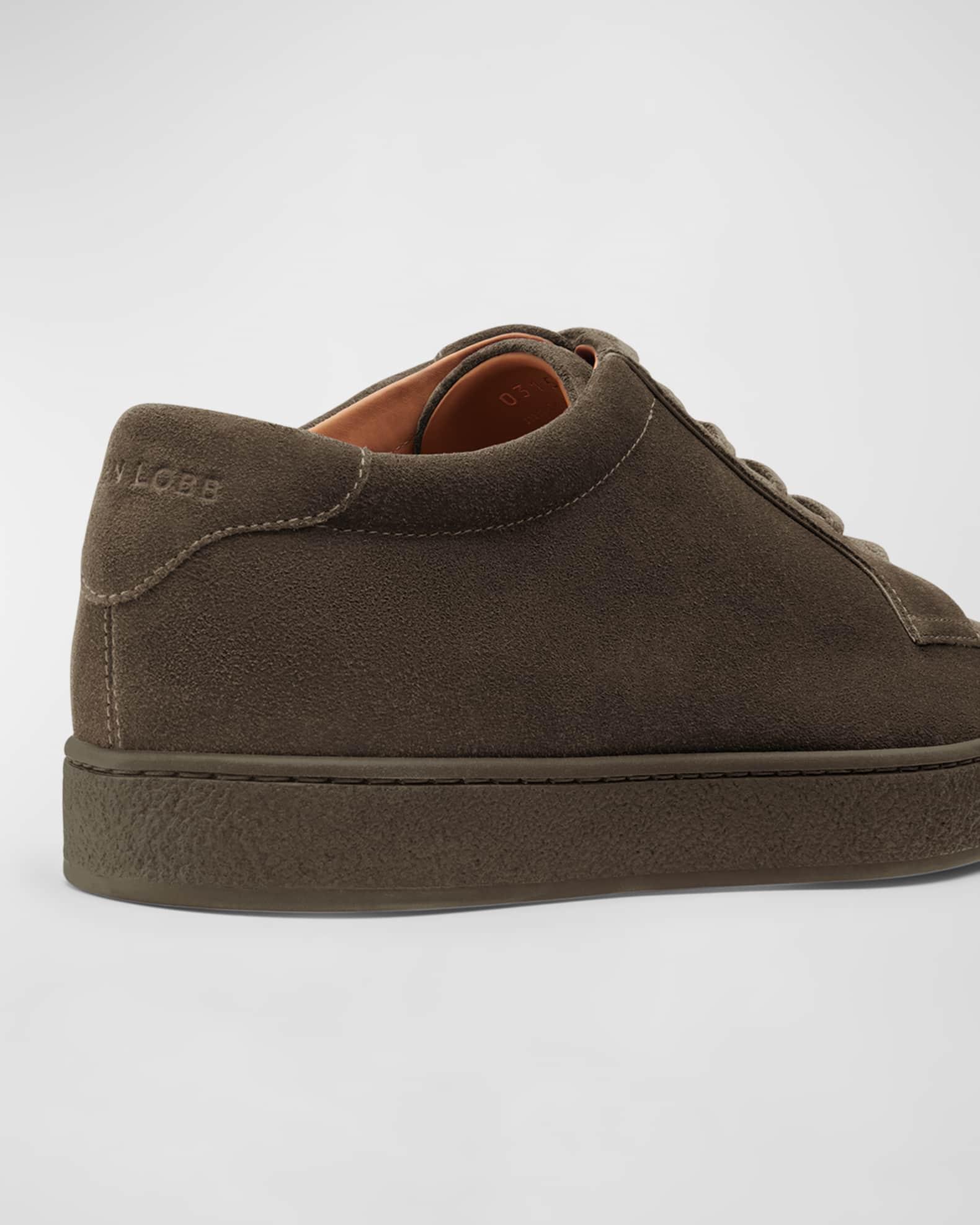 Men's Molton Suede Low-Top Sneakers Product Image