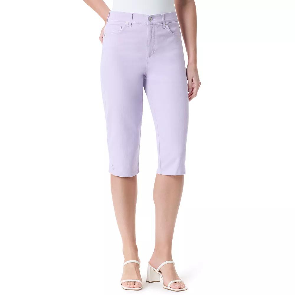 Petite Gloria Vanderbilt Amanda Skimmer Pants, Women's,  Product Image