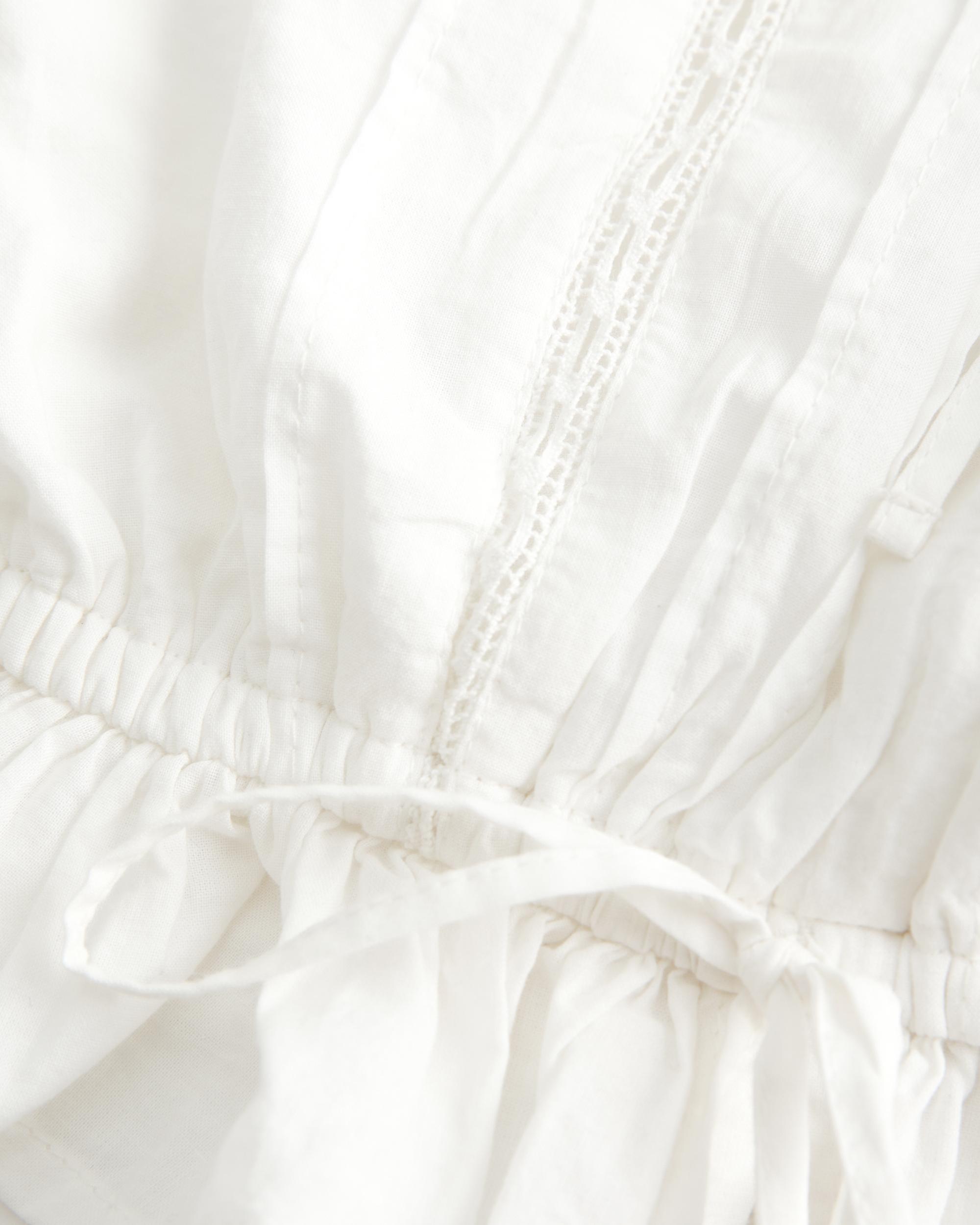 Easy Crop Strapless Lace Inset Tube Top Product Image