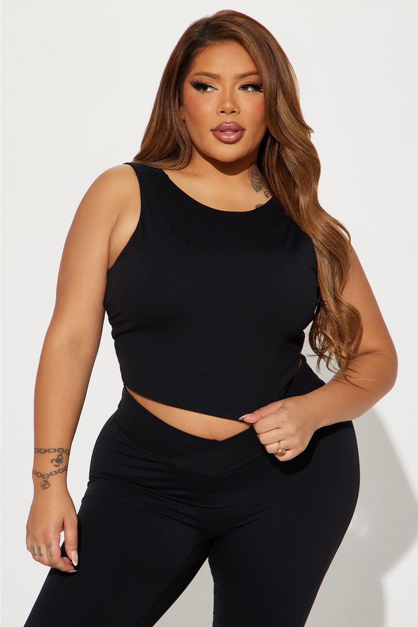 Soft Era Active Top - Black Product Image