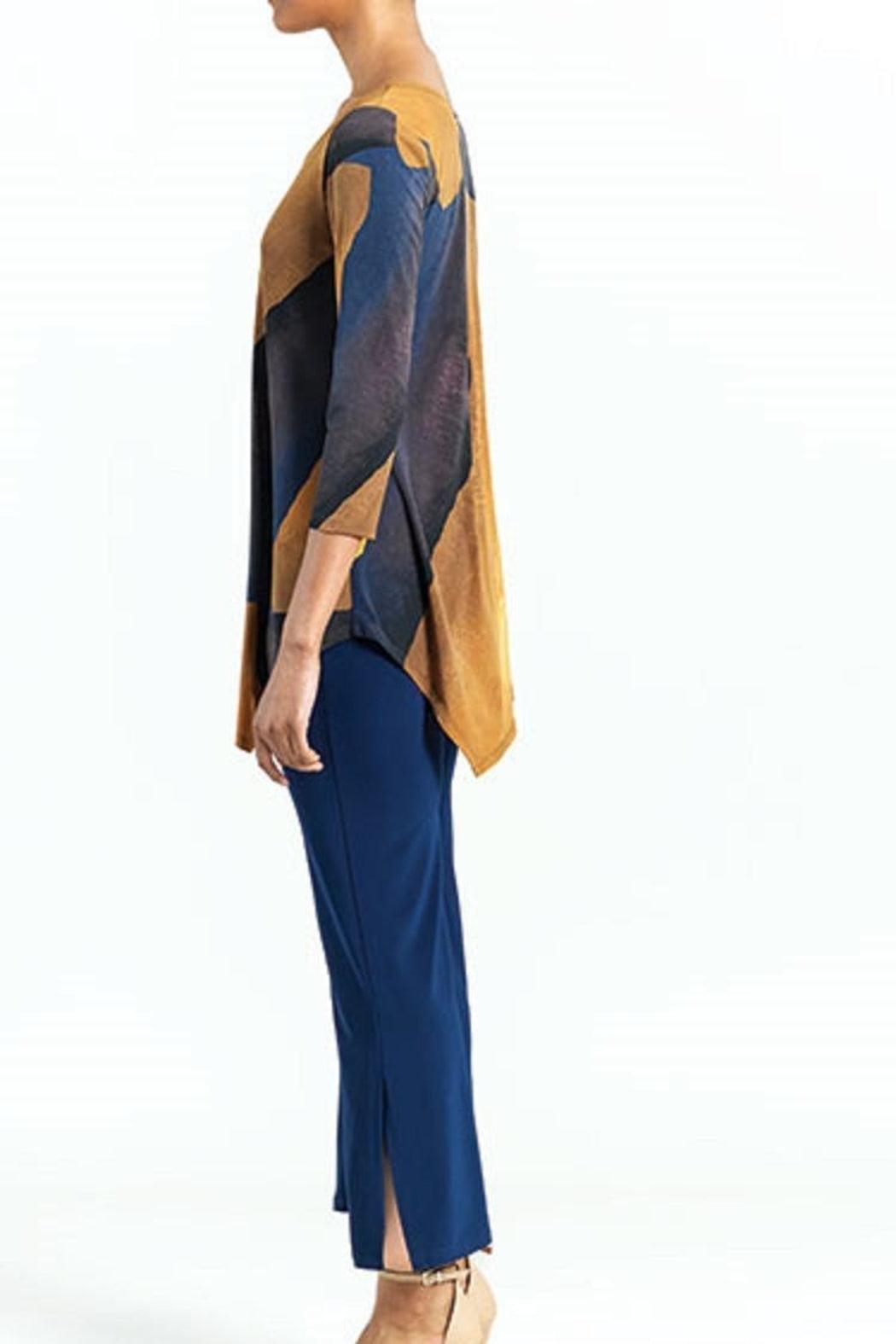 Gold Tones Hankerchief Top Product Image