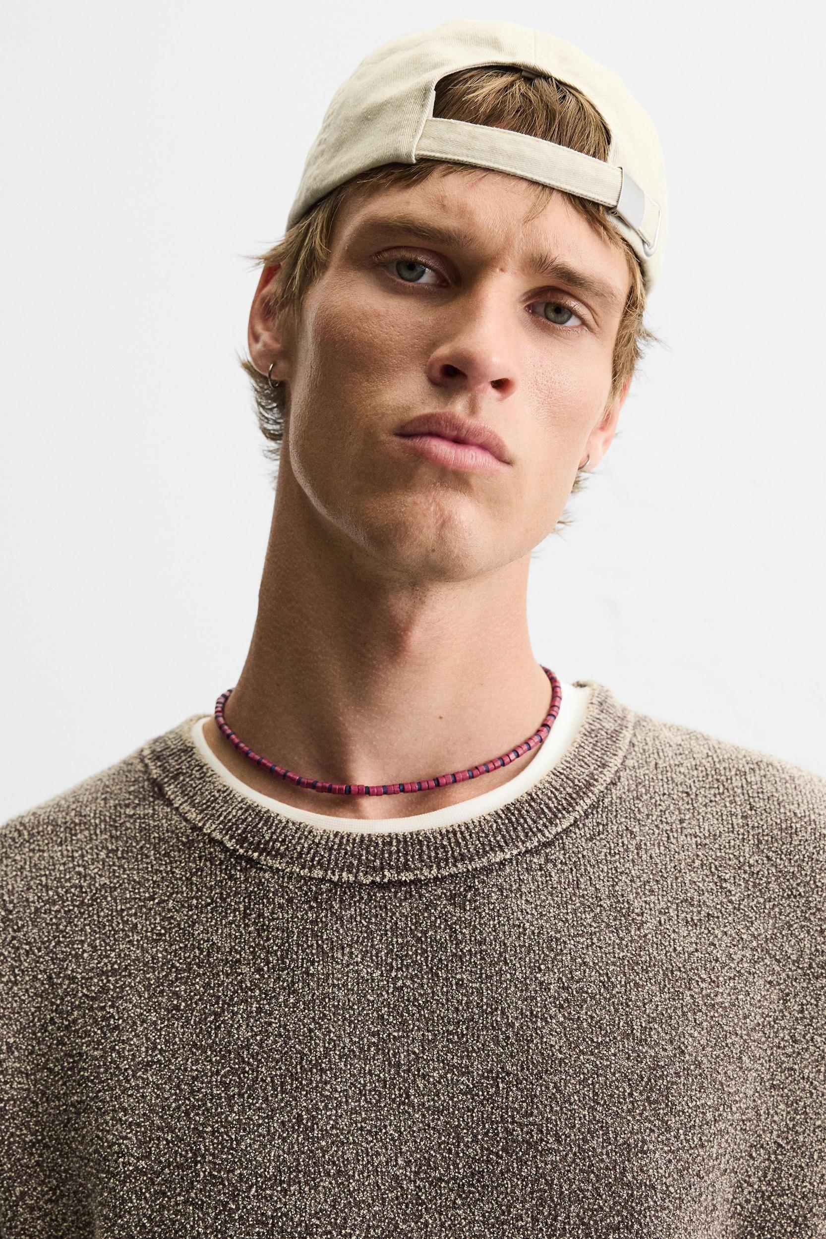 WASHED BOUCLÉ SWEATER Product Image