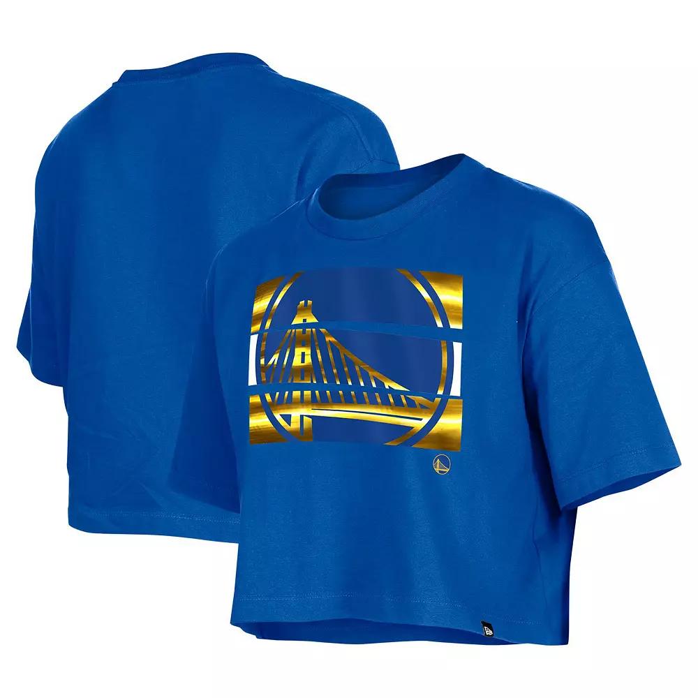 Women's New Era Royal Golden State Warriors Over Product Image