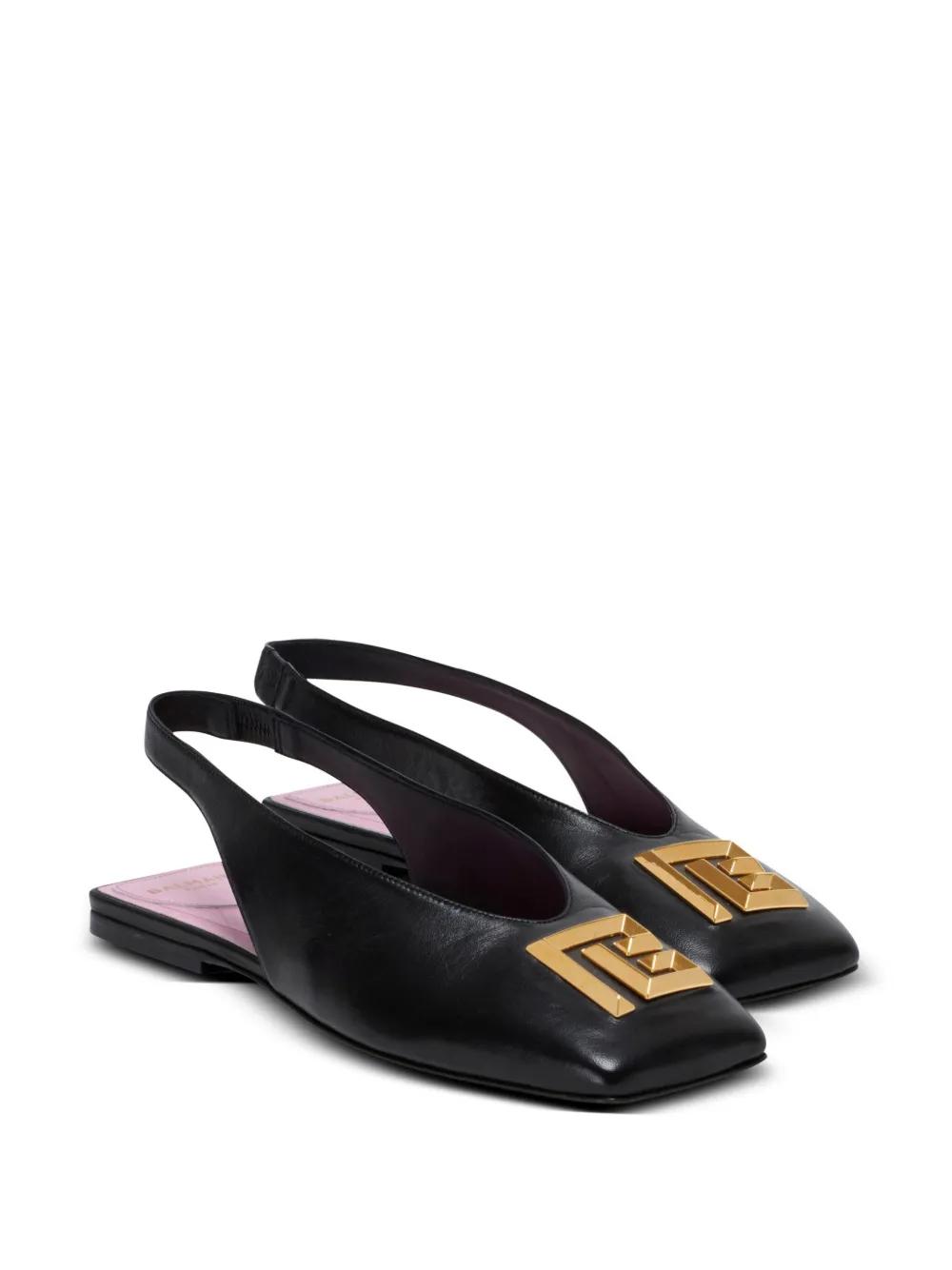 Eden leather ballerina shoes Product Image