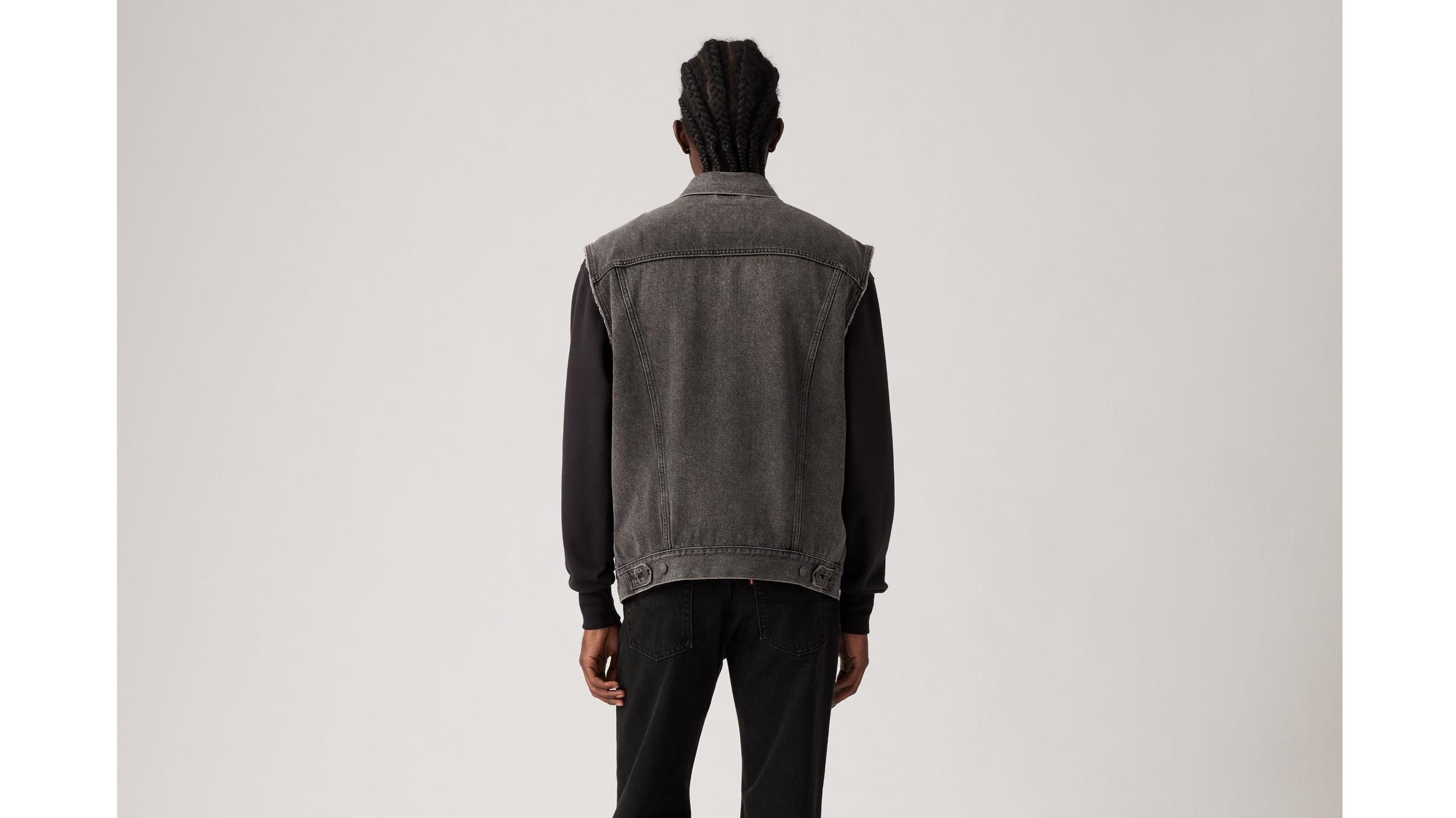 Relaxed Fit Trucker Vest Product Image