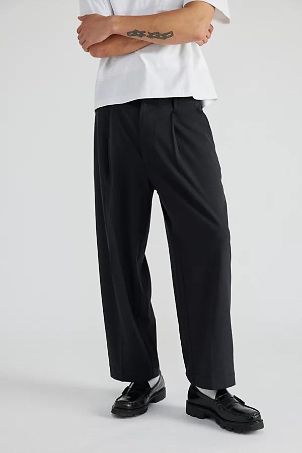 Standard Cloth Jason Cropped Pleated Trouser Pant Mens at Urban Outfitters Product Image