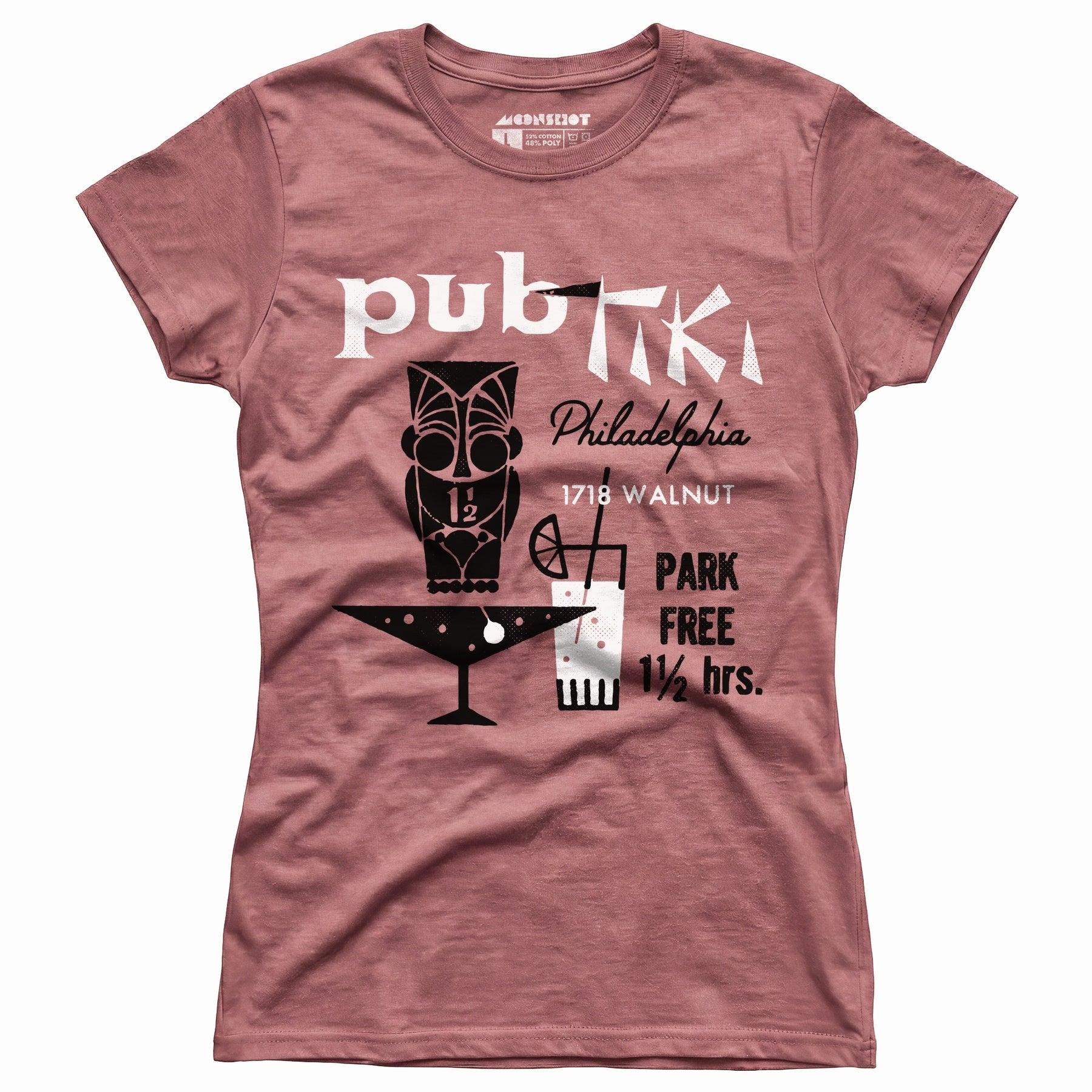 Pub Tiki - Philadelphia, PA - Vintage Tiki Bar - Women's T-Shirt Female Product Image