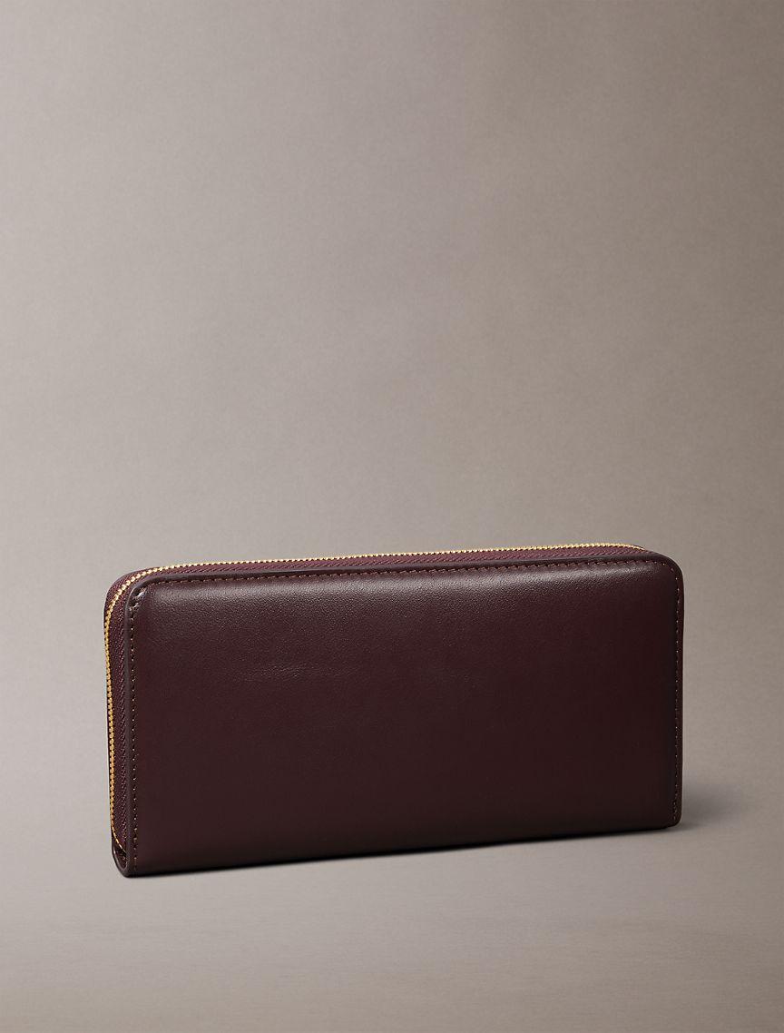 Leather Large Zip Wallet Product Image