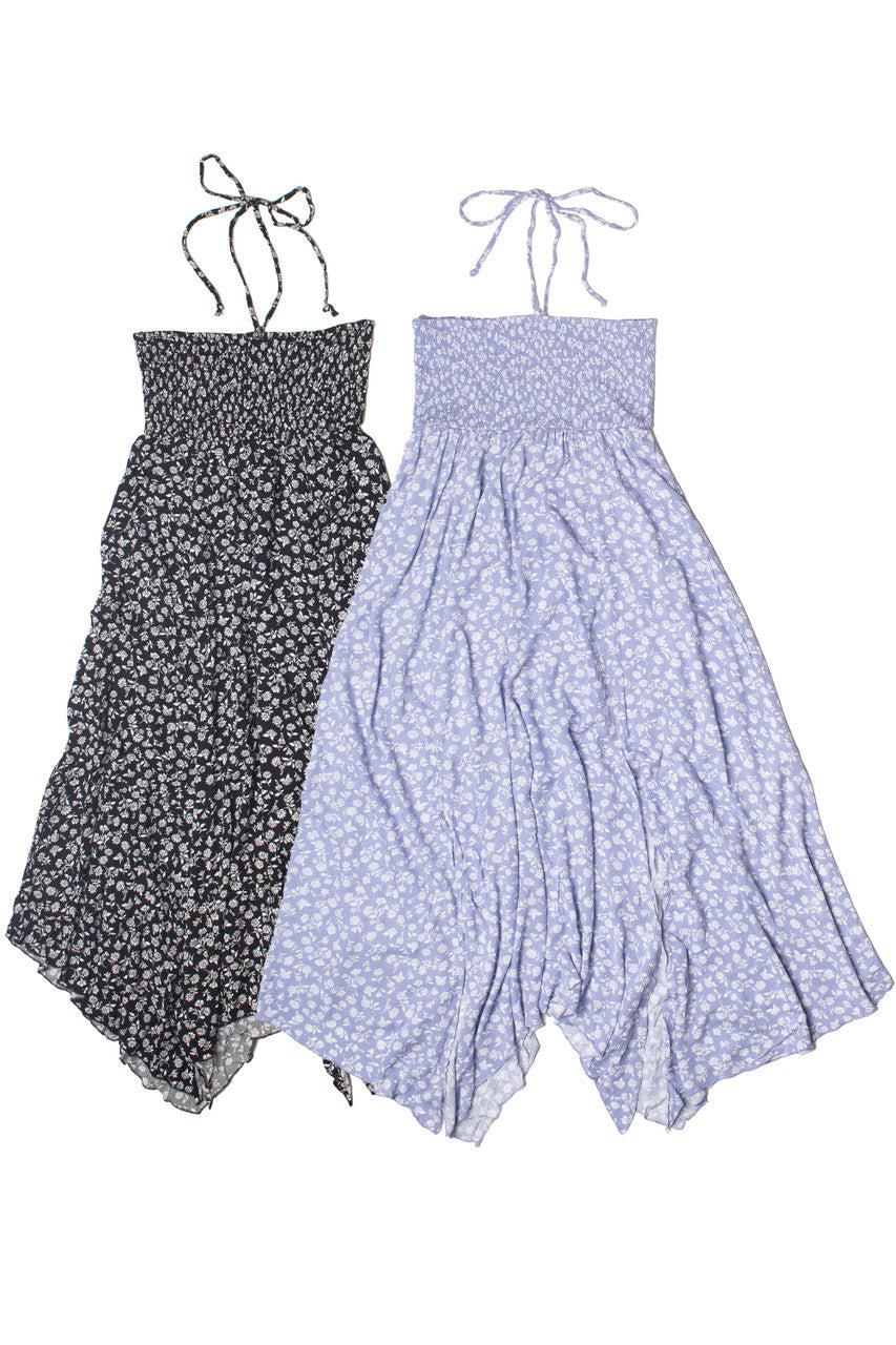 Floral Smocked Hanky Hem Dress Product Image