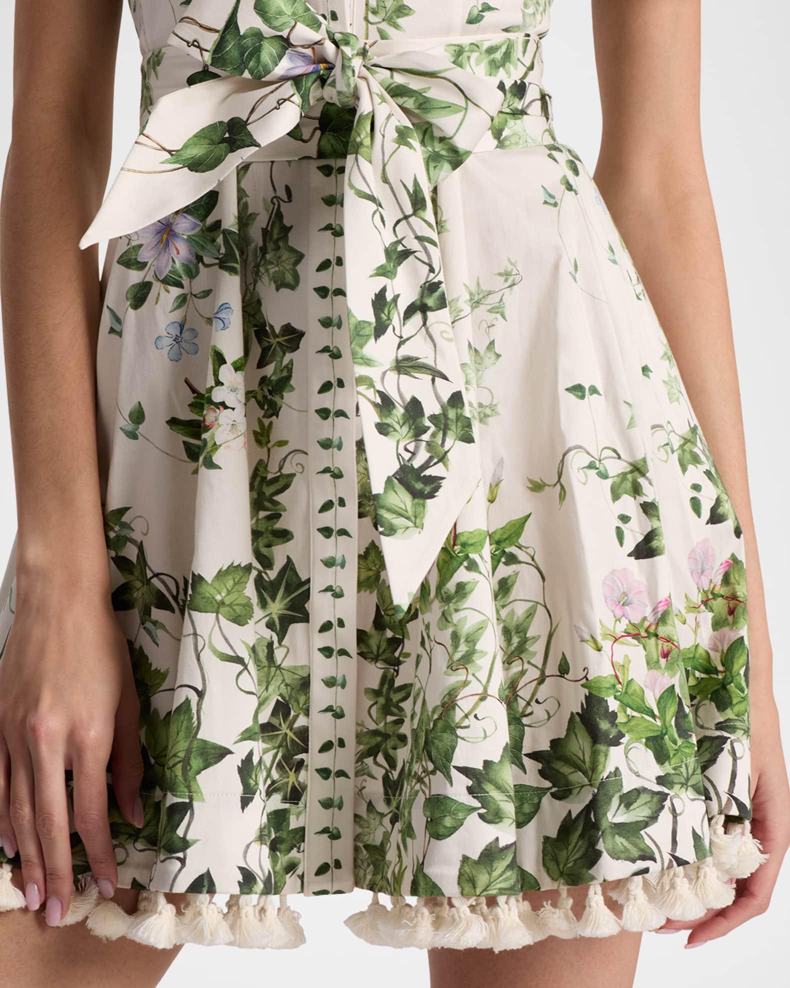 Lucy Ivy Romance Roll-Sleeve Mini Shirtdress Product Image