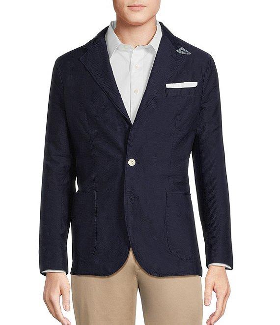 Cremieux Blue Label 25th Anniversary Solid Seersucker Blazer Product Image