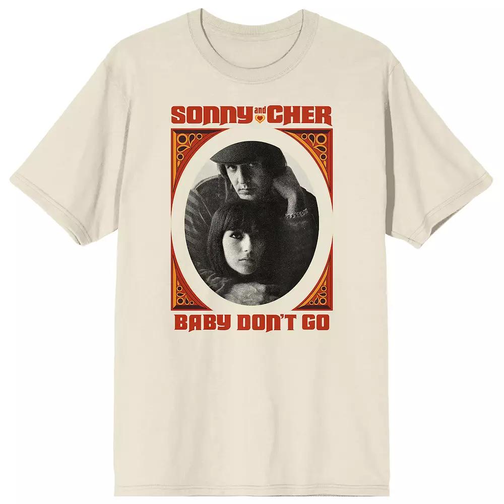Men's Sonny & Cher Baby Don't Go Graphic Tee,  Product Image