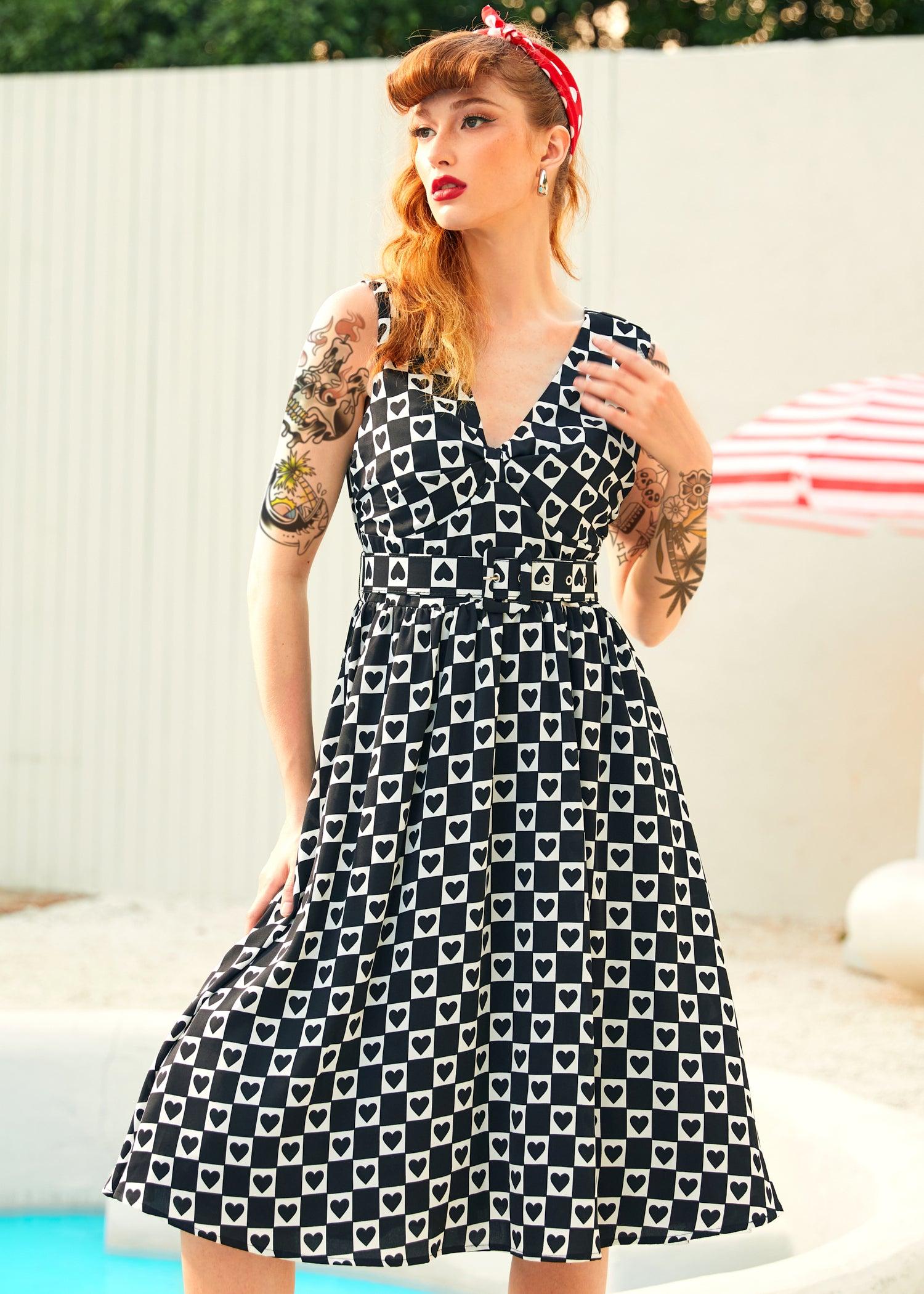 Hopeless Romantic Fit & Flare Dress Product Image