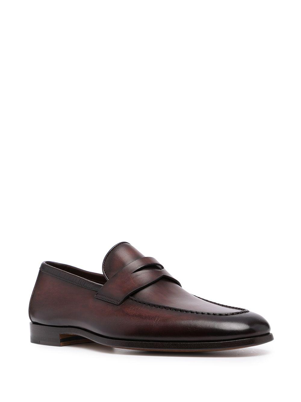 leather penny loafers Product Image