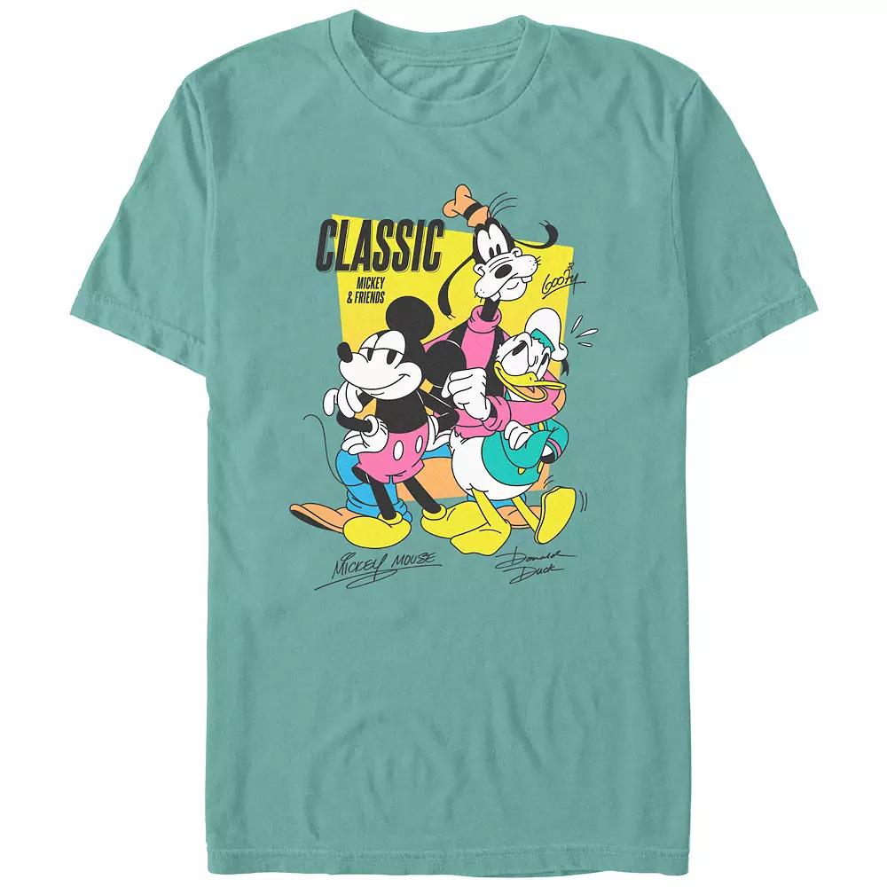 Men's Comfort Colors® Disney's Mickey Mouse And Friends Signatures Graphic Tee,  Product Image