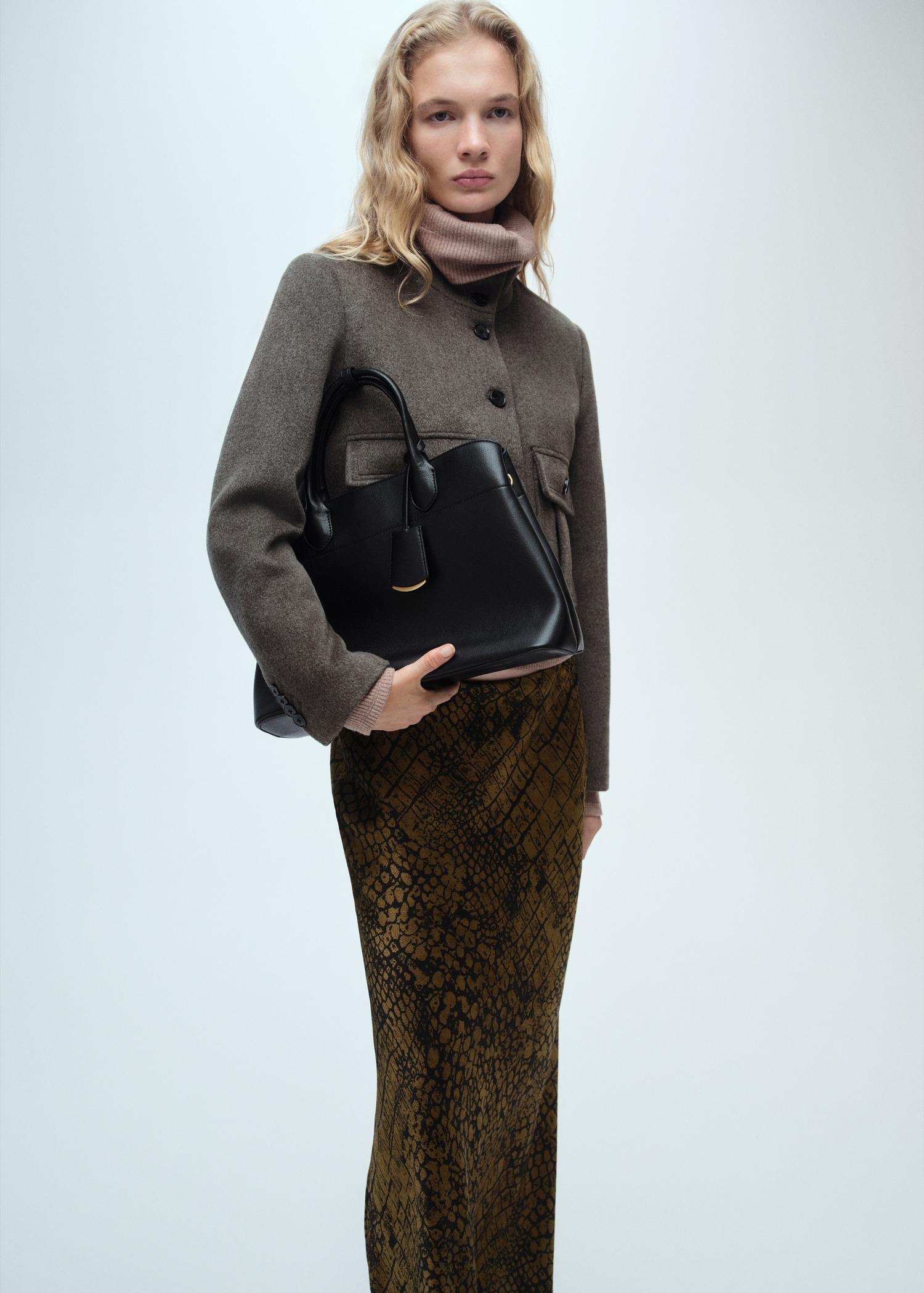 Coco print flared skirt - Women | MANGO USA Product Image