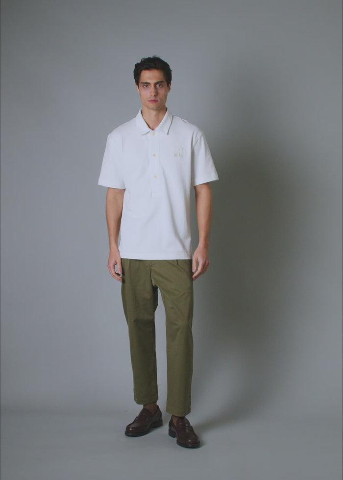Pique Polo White Product Image