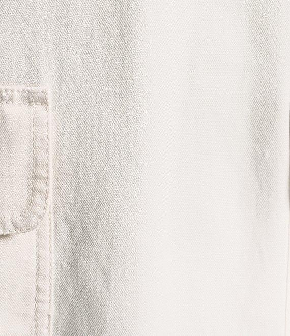 Tommy Bahama Utility Twill Linen Cotton Blend Jonny Collar Short Sleeve Shift Dress Product Image