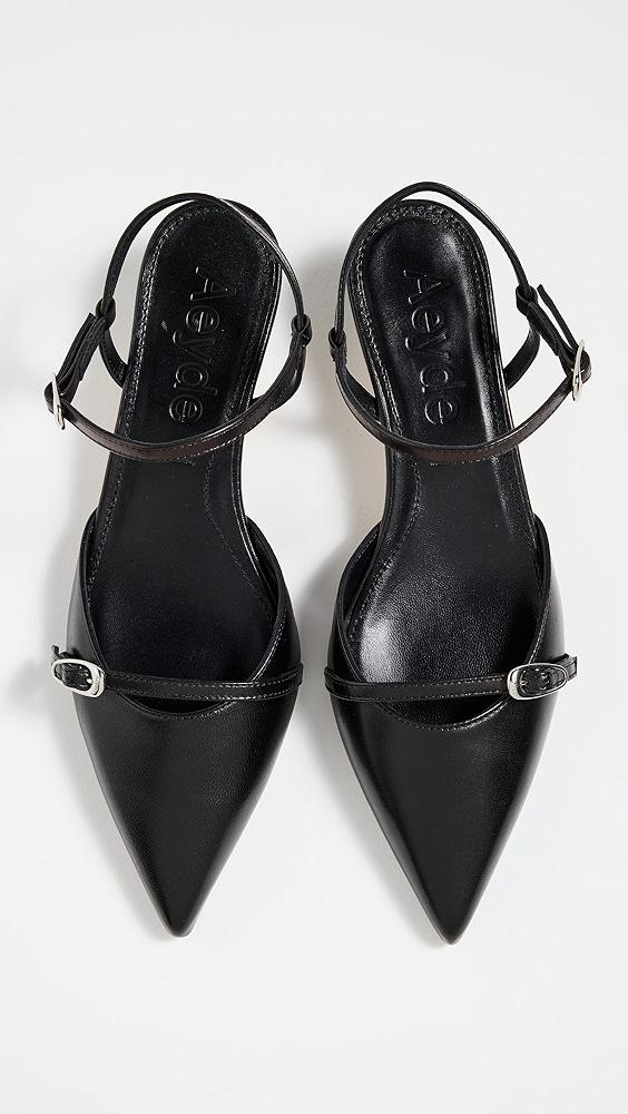 AEYDE Melia Nappa Leather Heels | Shopbop Product Image