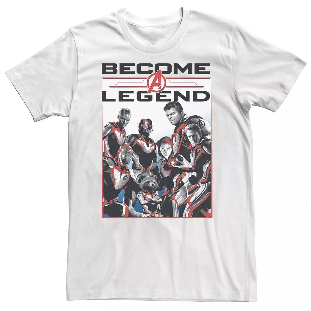 Big & Tall Marvel Avengers Endgame Become A Legend Tee, Men's,  Product Image