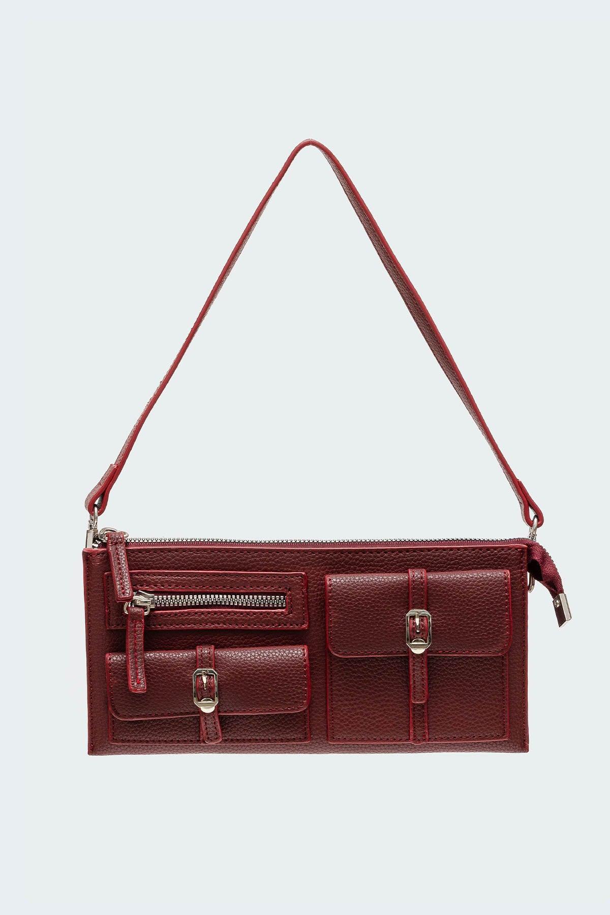 Utility Faux Leather Bag Product Image