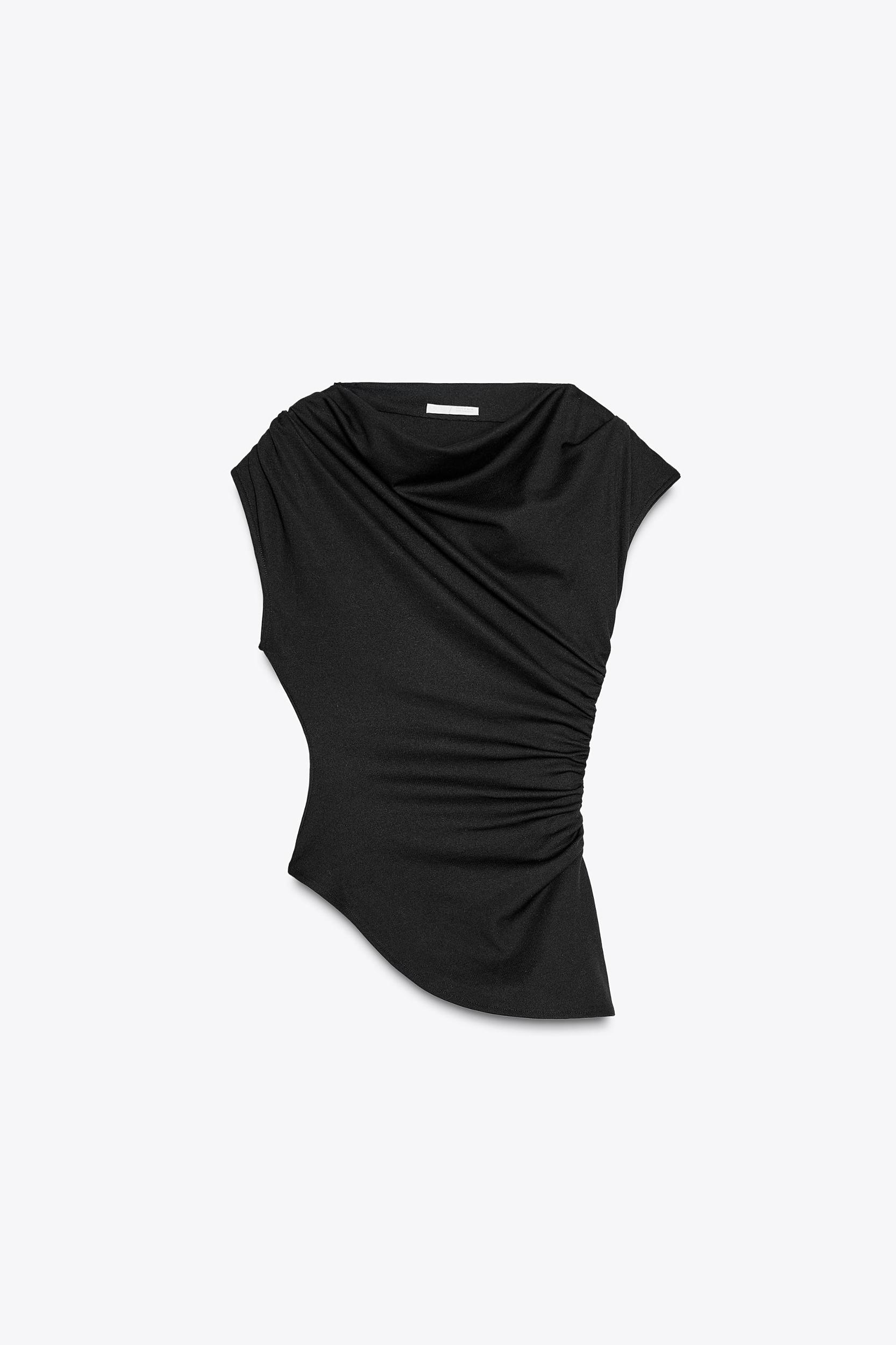RUCHED ASYMMETRIC TOP Product Image